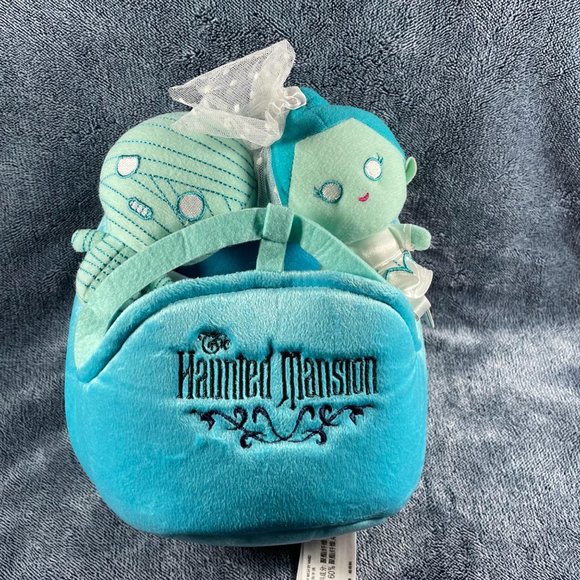 Disney Parks Haunted Mansion Doom Buggy Bride and Mummy Plush Play Set - Picture 7 of 12